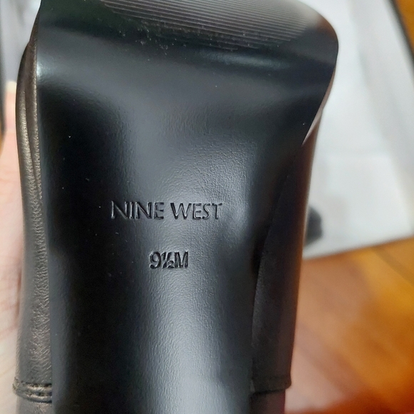 NIB Nine West black boots 9.5M - Picture 4 of 7